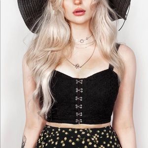 Disturbia Freya Broderie Bralette